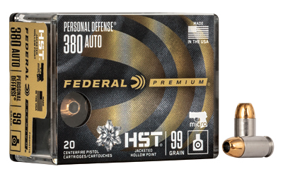 FED PRM HST 380ACP 99GR JHP 20/200 — view 1