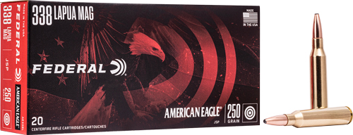 FEDERAL AE 338 LAPUA MAG 250GR - SP 20RD 10BX/CS — view 1