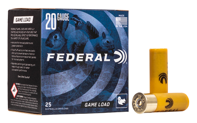 FED GAME LOAD 20GA 2 3/4" #8 25/250 — view 1