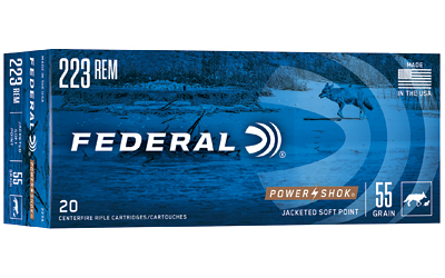 FED PWRSHK 223REM 55GR SP 20/200 — view 1