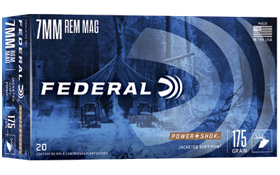 FED PWRSHK 7MM MAG 175GR SP 20/200 — view 1