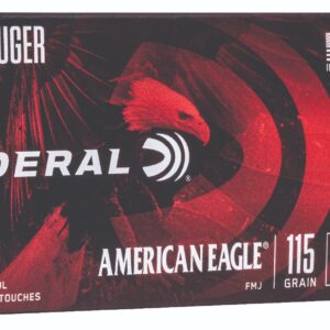 FDR 9MM 115GR AE FMJ TRAY 50RD