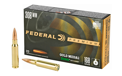 FED GOLD MDL 308WN 168GR BTHP 20/200 — view 1