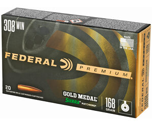 FED GOLD MDL 308WN 168GR BTHP 20/200 — view 3