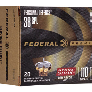 FDR 38SP 110GR HYDSHK LR 20RD