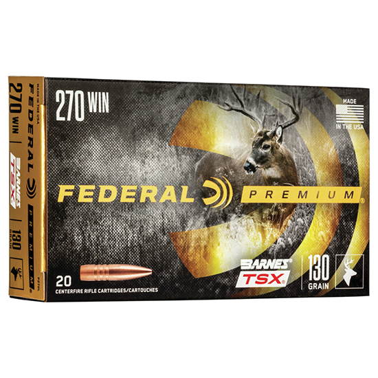 FED PREMIUM 270WIN 130GR TPL SHOCK 20/10 — view 1