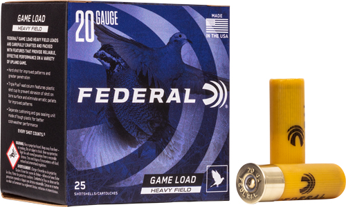FEDERAL GAME LOAD 20GA 2.75" - 1OZ #8 250RD CASE LOT — view 1