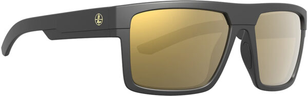 Leupold 179103 Performance Wear Becnara Bronze Mirror Lens Polycarbonate Matte Black Frame — view 1