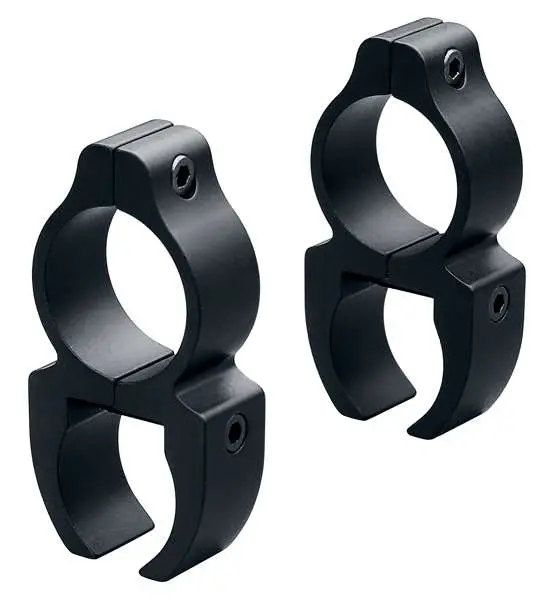 LEUPOLD RIFLEMAN RINGMOUNT 1 IN RIMFIRE SEE-THRU 3/8 IN RAIL MATTE — view 1