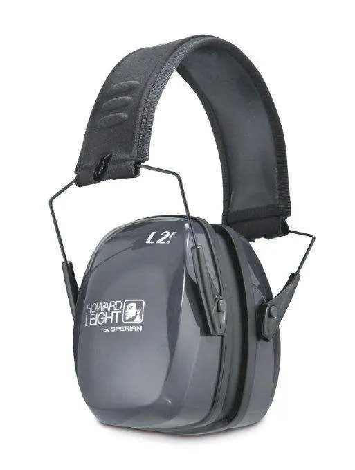 HOWARD LEIGHT L2F EAR MUFF FOLDING GREY — view 1