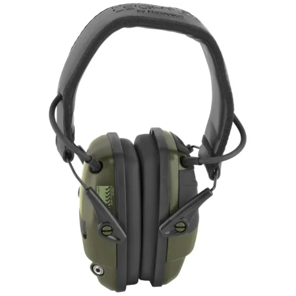 HOWARD LEIGHT IMPACT SPORT EAR MUFF ELECTRONIC 2 AAA OD GREEN — view 1