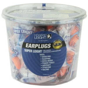 HOWARD LEIGHT NRR33 EAR PLUGS W/CORD 50PR/TUB — view 2