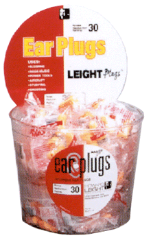 HOWARD LEIGHT LEIGHTPLUGS - DISPOSABLE EAR PLUGS 100 TUB — view 1