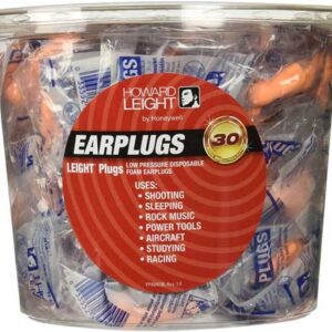 HOWARD LEIGHT LEIGHTPLUGS - DISPOSABLE EAR PLUGS 100 TUB — view 2