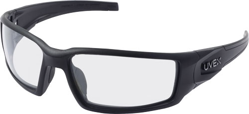 HOWARD LEIGHT HYPERSHOCK - GLASSES BLACK FRAME/CLEAR LENS — view 1