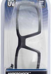 HOWARD LEIGHT HYPERSHOCK - GLASSES BLACK FRAME/CLEAR LENS — view 2
