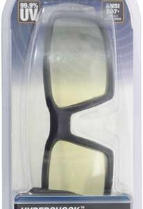 HOWARD LEIGHT HYPERSHOCK - GLASSES BLACK FRAME/AMBER LENS — view 2