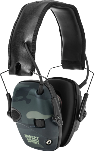 HOWARD LEIGHT IMPACT SPORT - MULTICAM BLACK ELEC MUFF NRR22 — view 1