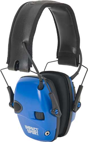 HOWARD LEIGHT IMPACT SPORT - TRUE BLUE ELECTRONIC MUFF NR22 — view 1