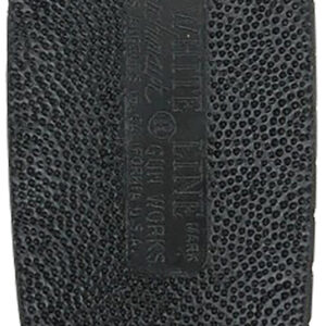 Pachmayr 00006 F325 Deluxe  Black w/White Line Medium Rubber For Rifle/Shotgun