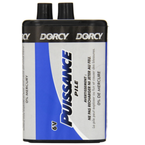 DORCY SUPER HEAVY DUTY 6VOLT 1PK