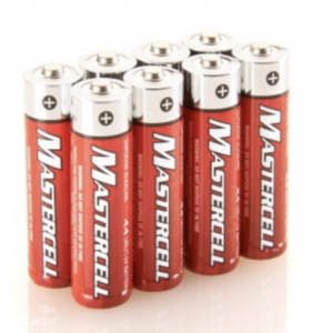 MASTERCELL ALKALINE AA 8P BATTERIES