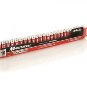MASTERCELL ALKALINE AA 24 BATTERIES