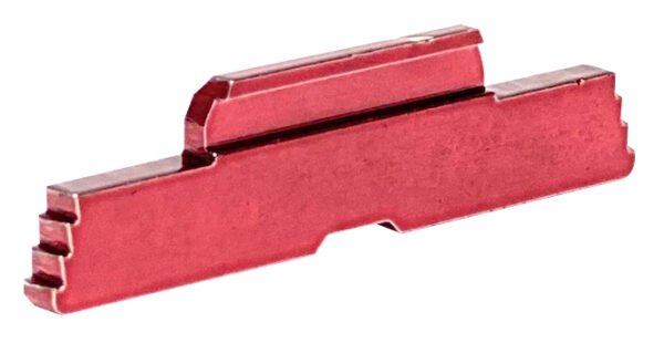 Cross Armory CRG5SLRD Slide Lock  Extended Compatible w/Glock Gen1-5/P80 Red Steel — view 1