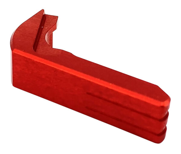 Cross Armory CRGMCRD Mag Catch  Extended Compatible w/ Glock Gen1-3/P80 Red Anodized Aluminum — view 1