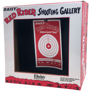 Daisy 993164-302 Red Ryder Shooting Gallery Hanging Paper Airgun Red/White