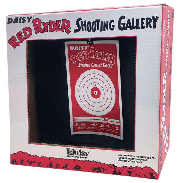 Daisy 993164-302 Red Ryder Shooting Gallery Hanging Paper Airgun Red/White — view 1