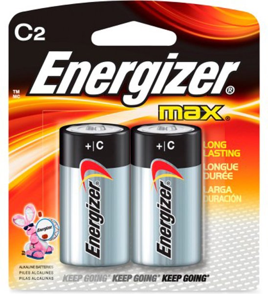 ENER MAX BATTERIES C 2PK — view 1
