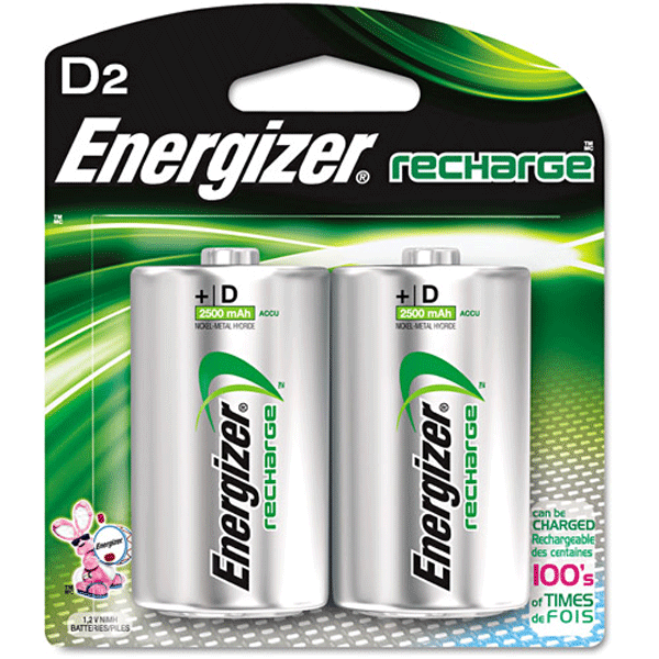 ENER RECHARGE BATTERIES D2PK — view 1