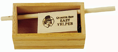 QUAKER BOY TURKEY CALL PUSH - BUTTON EASY YELPER — view 1