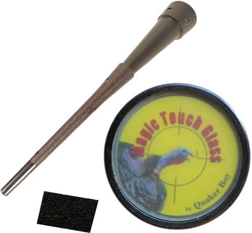 QUAKER BOY TURKEY CALL POT - STYLE MAGIC TOUCH GLASS — view 1