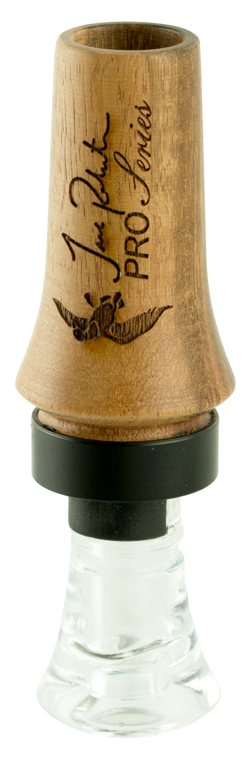Duck Commander DCPROTW Jase Pro Series  Double Reed Mallard Hen Sounds Attracts Ducks Natural Tigerwood — view 1