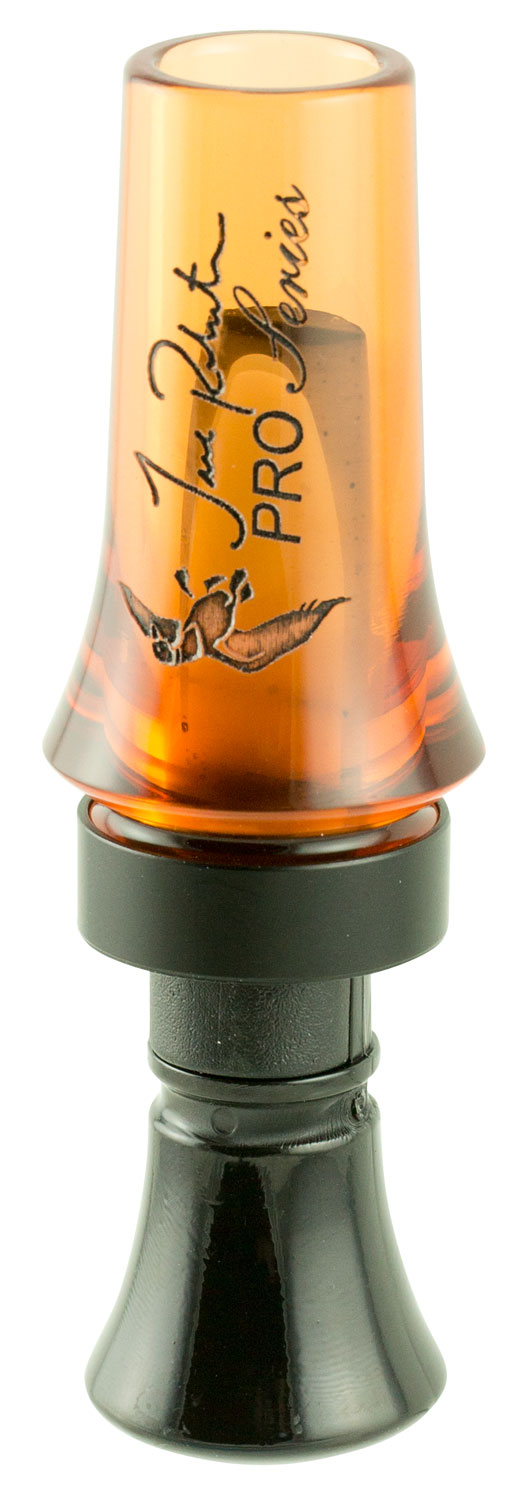Duck Commander DCPROAO Jase Pro Series  Open Call Double Reed Mallard Hen Sounds Attracts Ducks Orange Acrylic — view 1