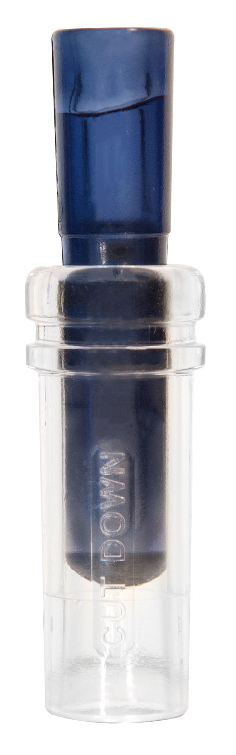 Duck Commander DCCD Cut Down 2.0 Double Reed Attracts Ducks Blue Polycarbonate — view 1