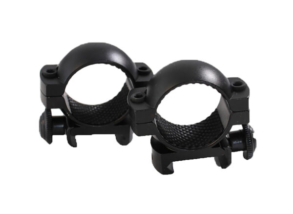 Traditions A791DS Scope Rings  Matte Black 1" Medium — view 1
