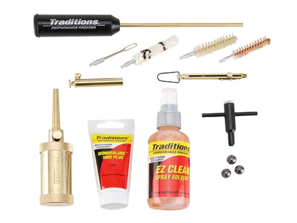 Traditions A5120 Sportsman Kit 44 Cal Revolver Nylon Bristles 1 Kit — view 1