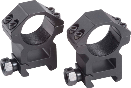 TRADITIONS RINGS TACTICAL 1" - 4 SCREW MEDIUM MATTE BLACK — view 1