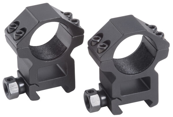 Traditions A764H Tactical Rings  30mm High Weaver Mount Matte Black — view 1