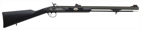 TRADITIONS DEERHUNTER RIFLE - 50 CAL PERCUSSION BLUE/SYNTH — view 1