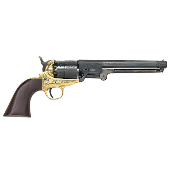 TRAD 1851 NAVY 44CAL 7 3/8 BRASS ENGRV WALNU — view 1