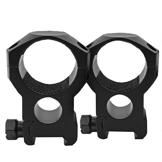 TRAD RINGS 30MM HIGH TAC BLK PICATINNY STYLE — view 1