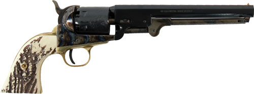 TRADITIONS BP REVOLVER WILD - CARD 36 CAL 7.375" CC/STAG — view 1