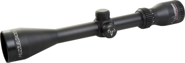 Traditions A1143RIR Muzzleloader Scope  3-9x 40mm Matte Finish Illuminated Range Finding Reticle — view 1