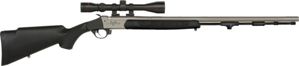 TRADITIONS PURSUIT XT 50 CAL - 3-9X40 S/S CERAKOTE/BLACK SYN — view 1