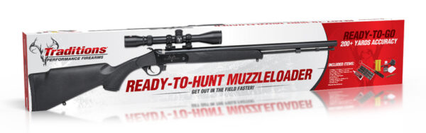 TRADITIONS BUCKSTALKER XT .50 BLK PKG BOX — view 1