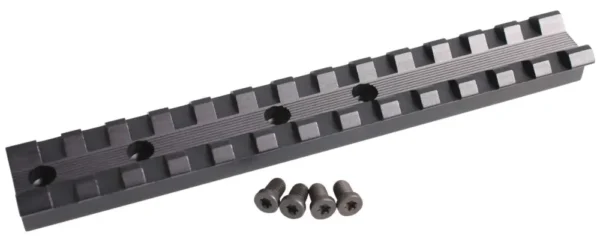 TRADITIONS MUZZELLOADING 1-PC PIC BASE FITS ALL BREAK-OPEN/PA PELLET/SHEDHORN BLK ( 6 PER CASE ) — view 1